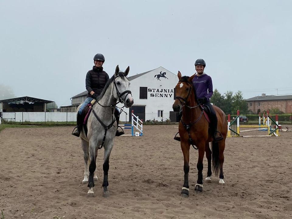 Noclegi Przy Stajni Senny - Horse Riding เวบา ภายนอก รูปภาพ